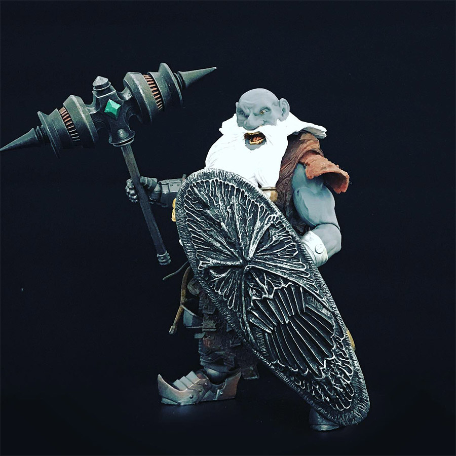Mythic Legions Duergar dark dwarf custom
