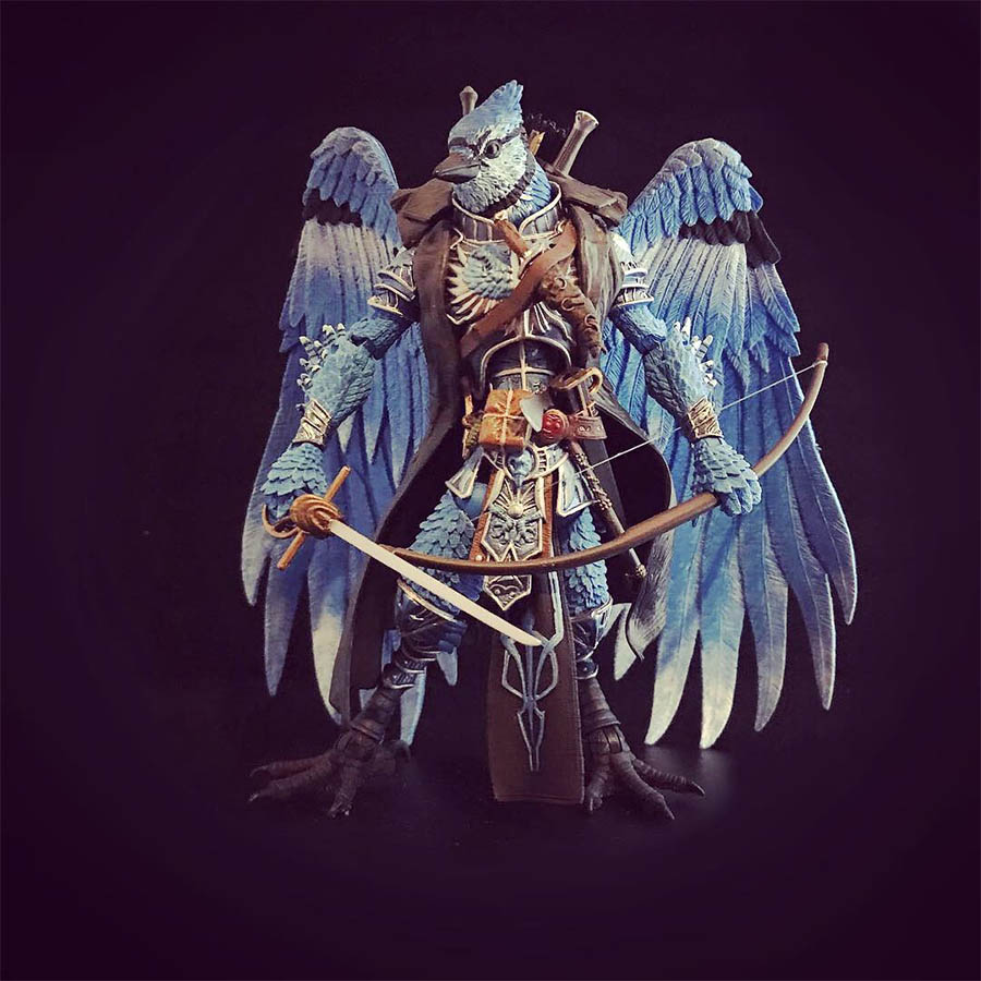 Mythic Legions Blujay bandit custom