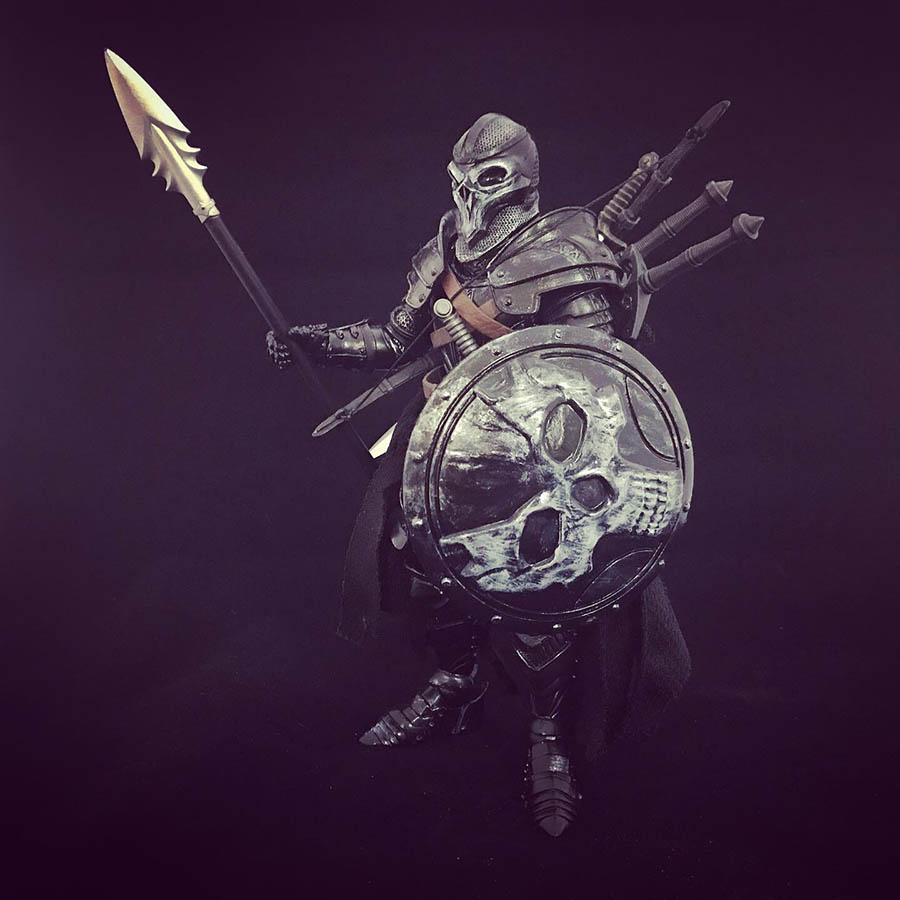 Mythic Legions Punisher knight custom