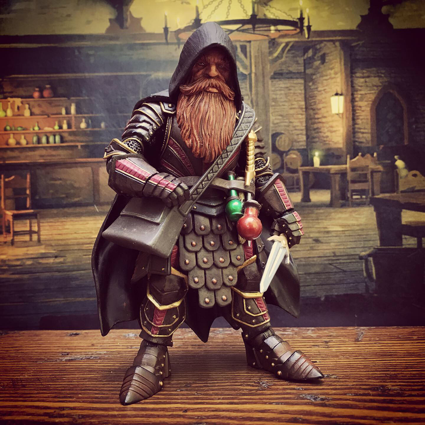 Mythic Legions dwarf thief custom