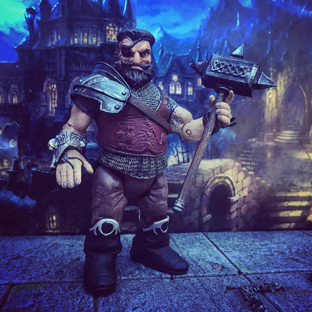 Mythic Legions Dwarf Crime Boss custom