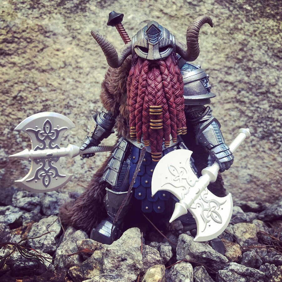 Mythic Legions Frost Dwarf custom