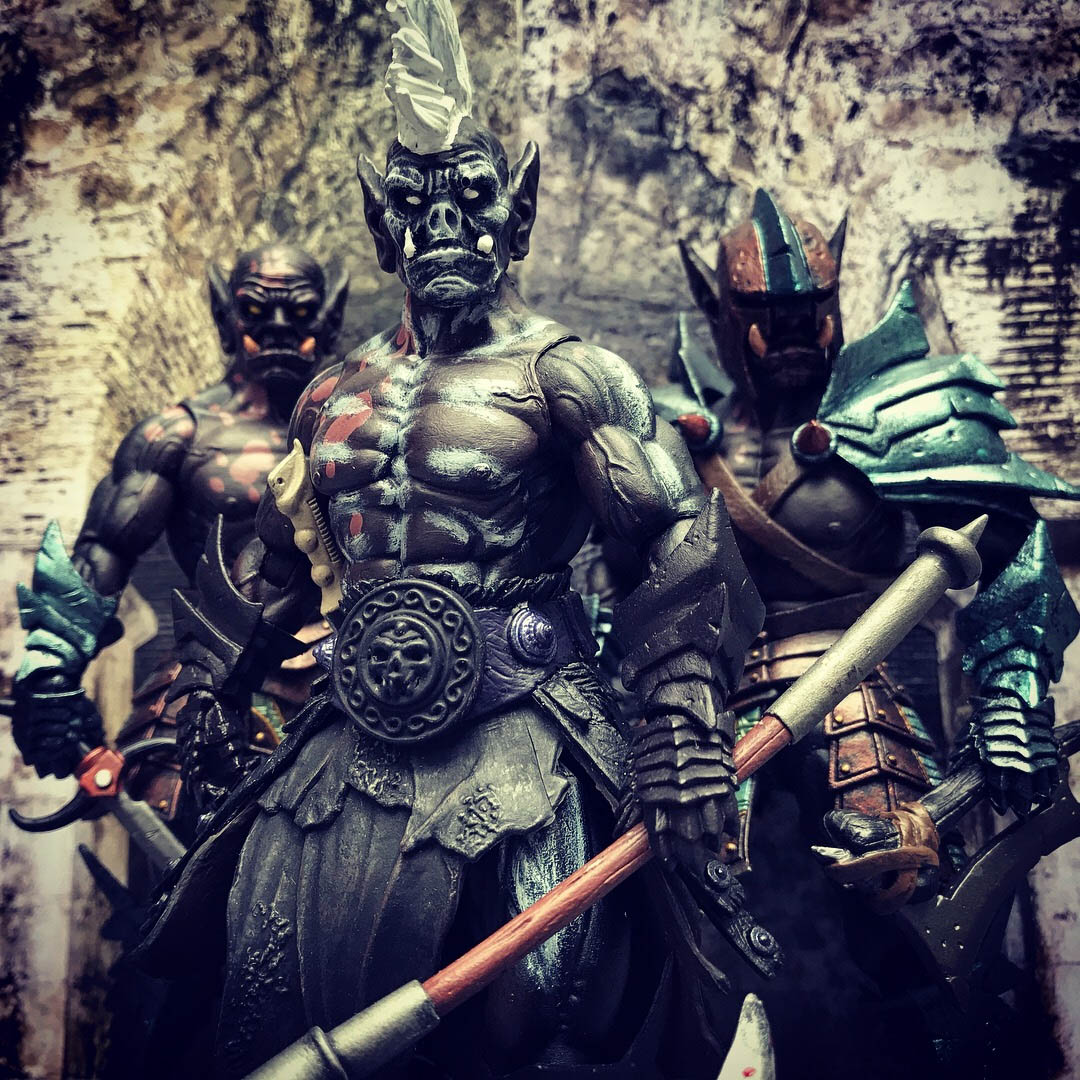 Mythic Legions shadow orc headhunter custom