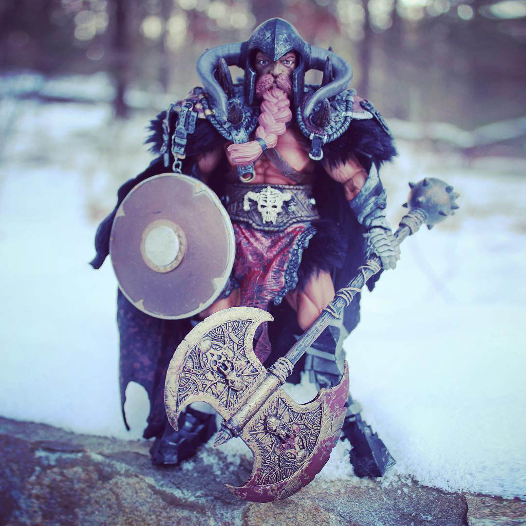 Mythic Legions Klaus - Lord of the North Pole custom