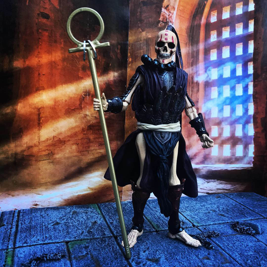 Mythic Legions Skeleton Monk custom