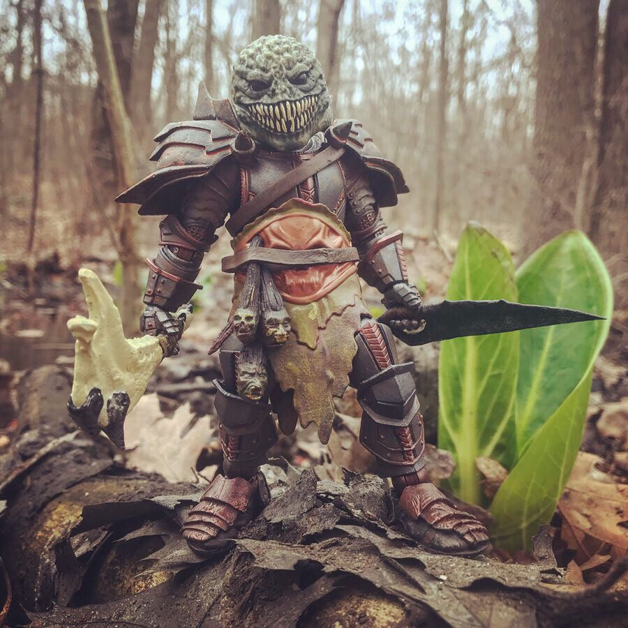 Mythic Legions custom Bog Goblin