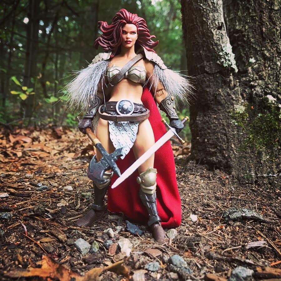 Mythic Legions Red Sonja custom