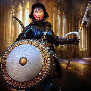Mythic Legions Warrior Priestess custom