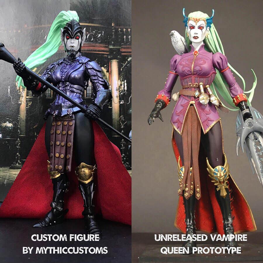 Mythic Legions vampire queen custom